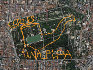 “He caminado 11,85 Km. para ver que esto tampoco es una pipa”